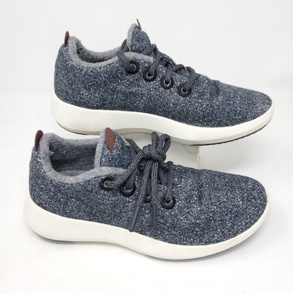 Allbirds WRM W7 Sneakers Shoes Womens 7 Gray Super Fine ZQ Merino Wool Athletic